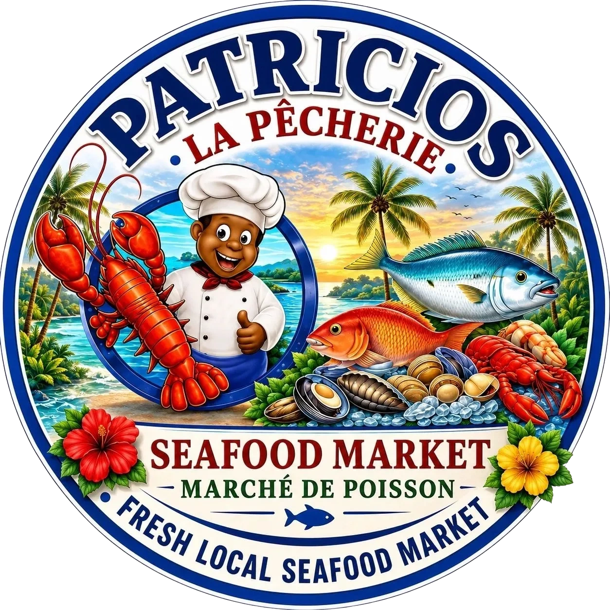 Patricio's La Pêcherie logo