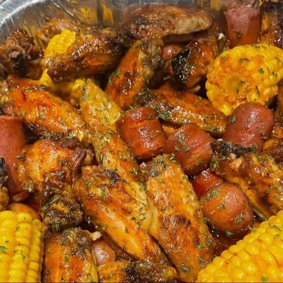Cajun Chicken Wing Boil