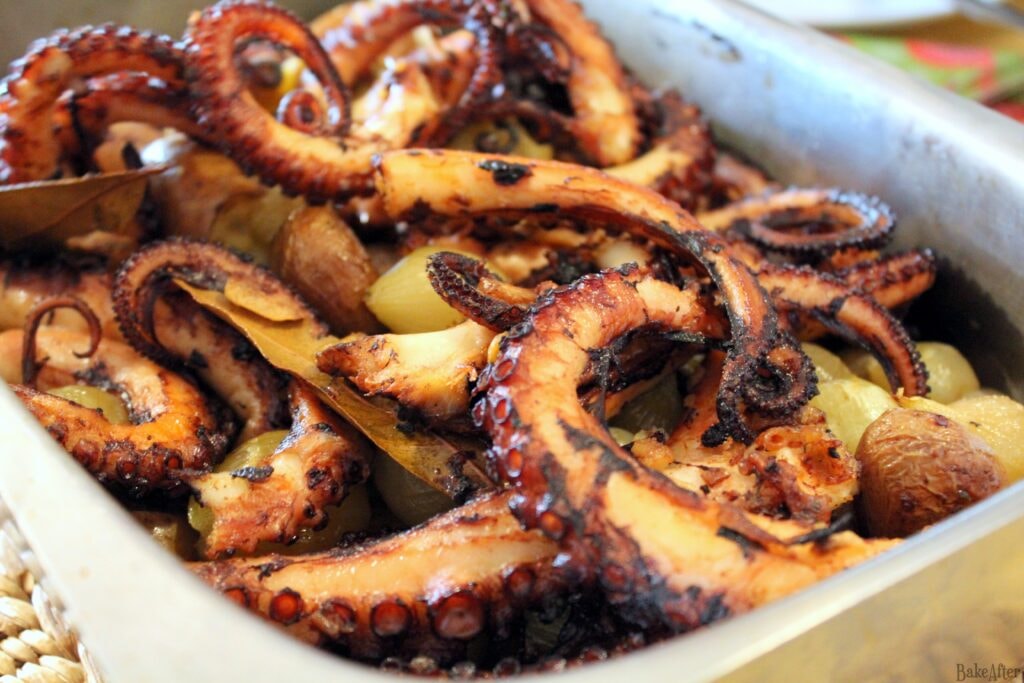 Cooked Octopus